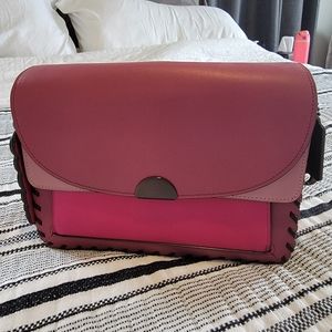 Authentic COACH Dreamer bag in color block pink